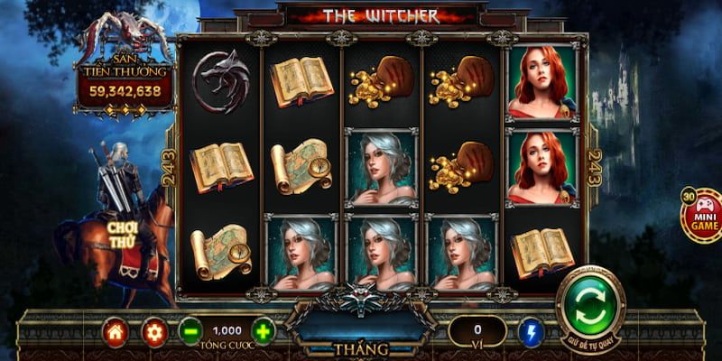 Khám phá các tính năng đăc biệt trong Nổ Hũ Witcher